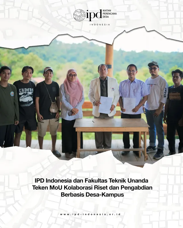 IPD Indonesia dan Fakultas Teknik Unanda Teken MoU untuk Kolaborasi Riset dan Pengabdian Desa-Kampus